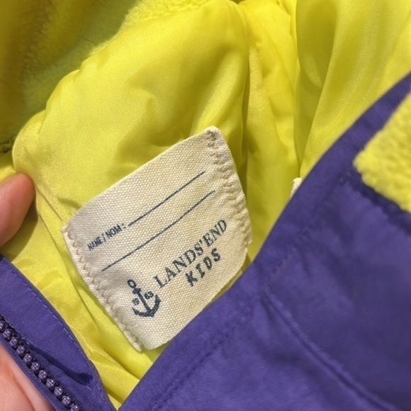 Lands’ End Grow Along snowbibs - Picture 6 of 7